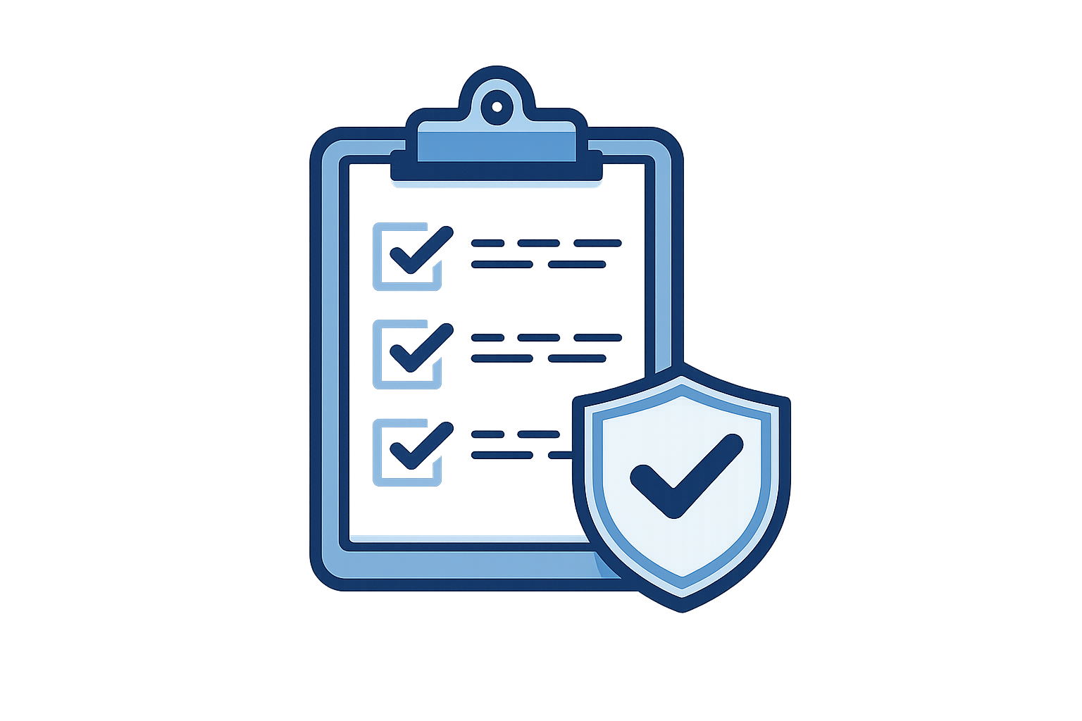 Icon representing background-checked caregivers for vetted childcare service in Frederick, MD.