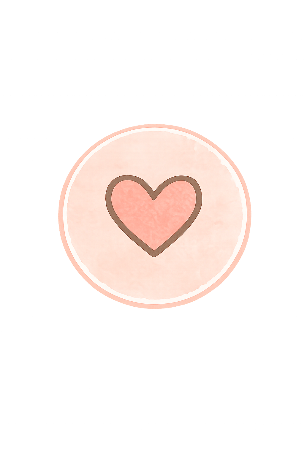 Heart icon representing sharing your story with Grandma's Song Shop to create a personalized song.