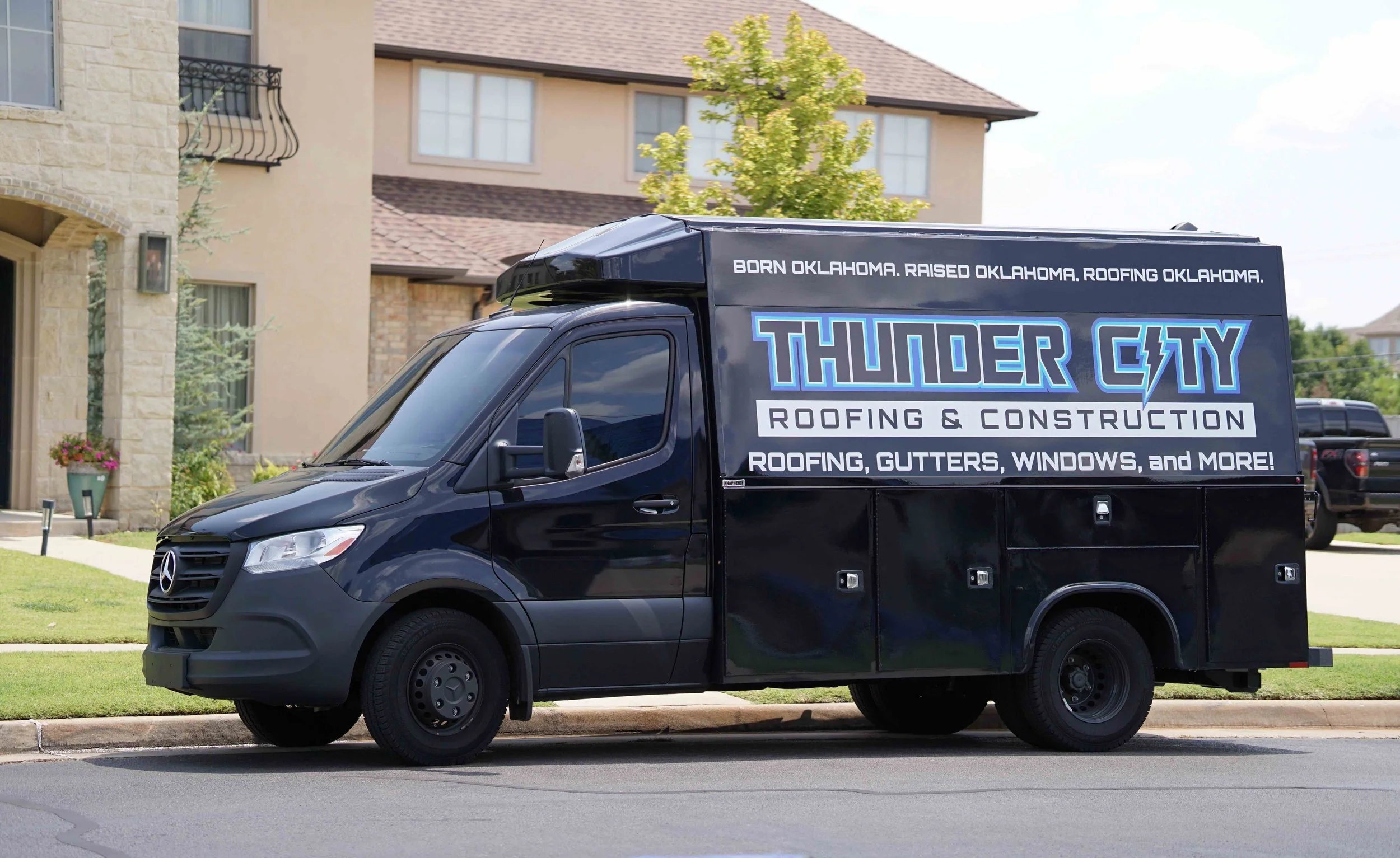 OKC Roof Repair Van