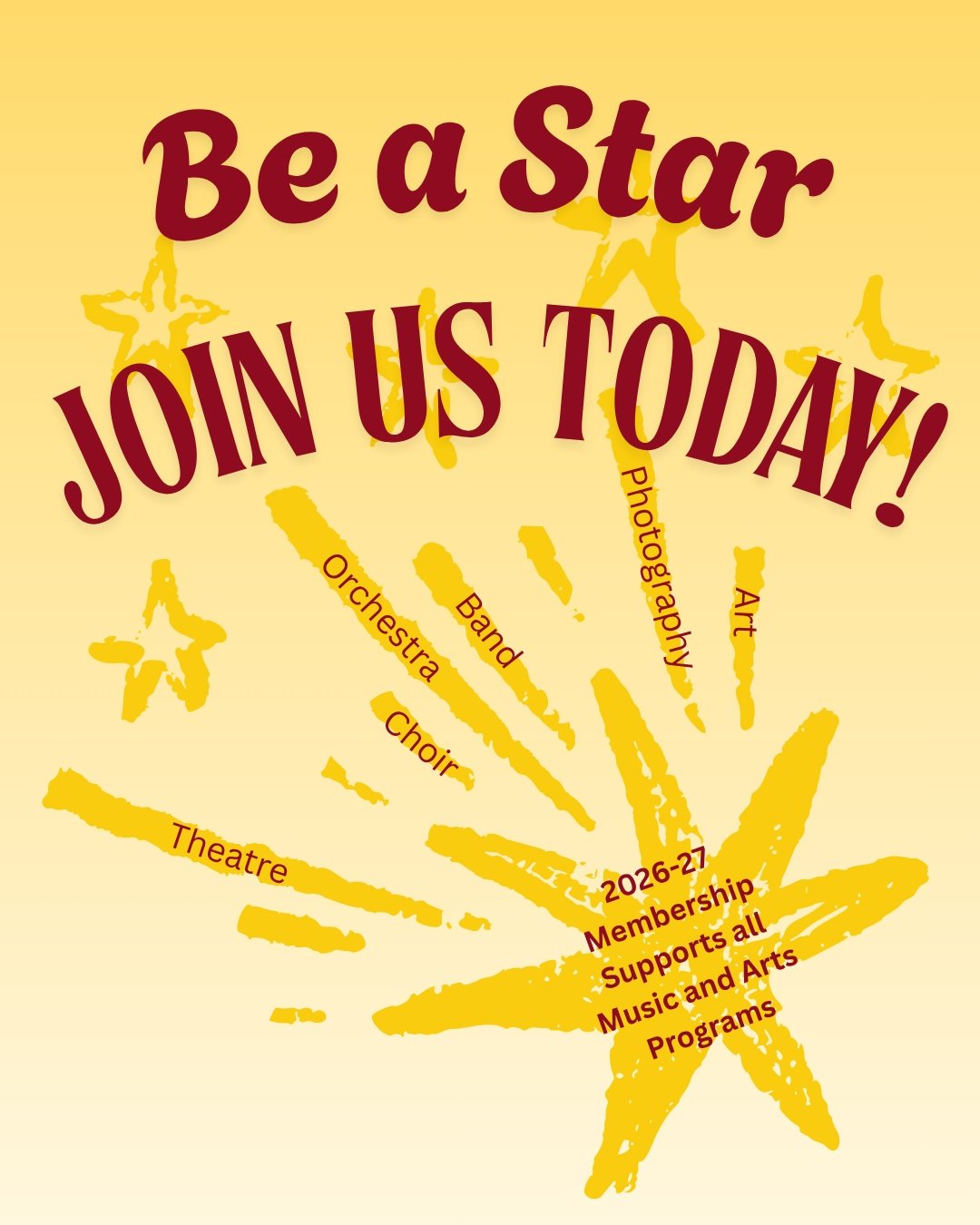We welcome new and existing members to renew your membership with a donation of $25, $50, $100 or $250. This annual membership campaign is our major fundraiser. Some of our past donations include: 
-New choir robes for the GCMS
-Sound equipment for S