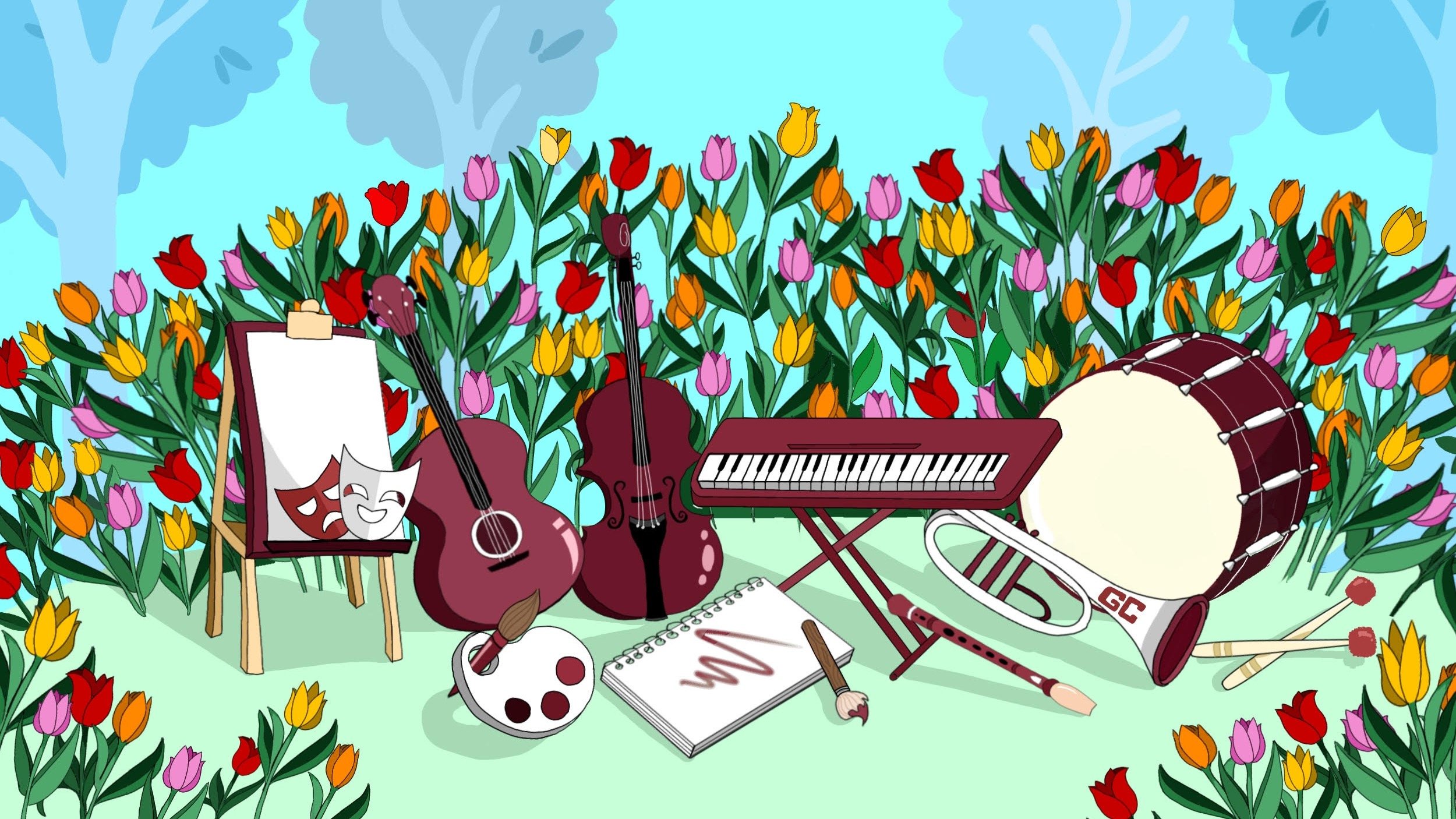 CONGRATULATIONS to the winner of our website Banner contest, Olivia Ding from Stratford school!!! Thank you to all the students that submitted artwork, all the artwork was beautifully done. Olivia's artwork will be shown on our website www.GCGFOMA.or