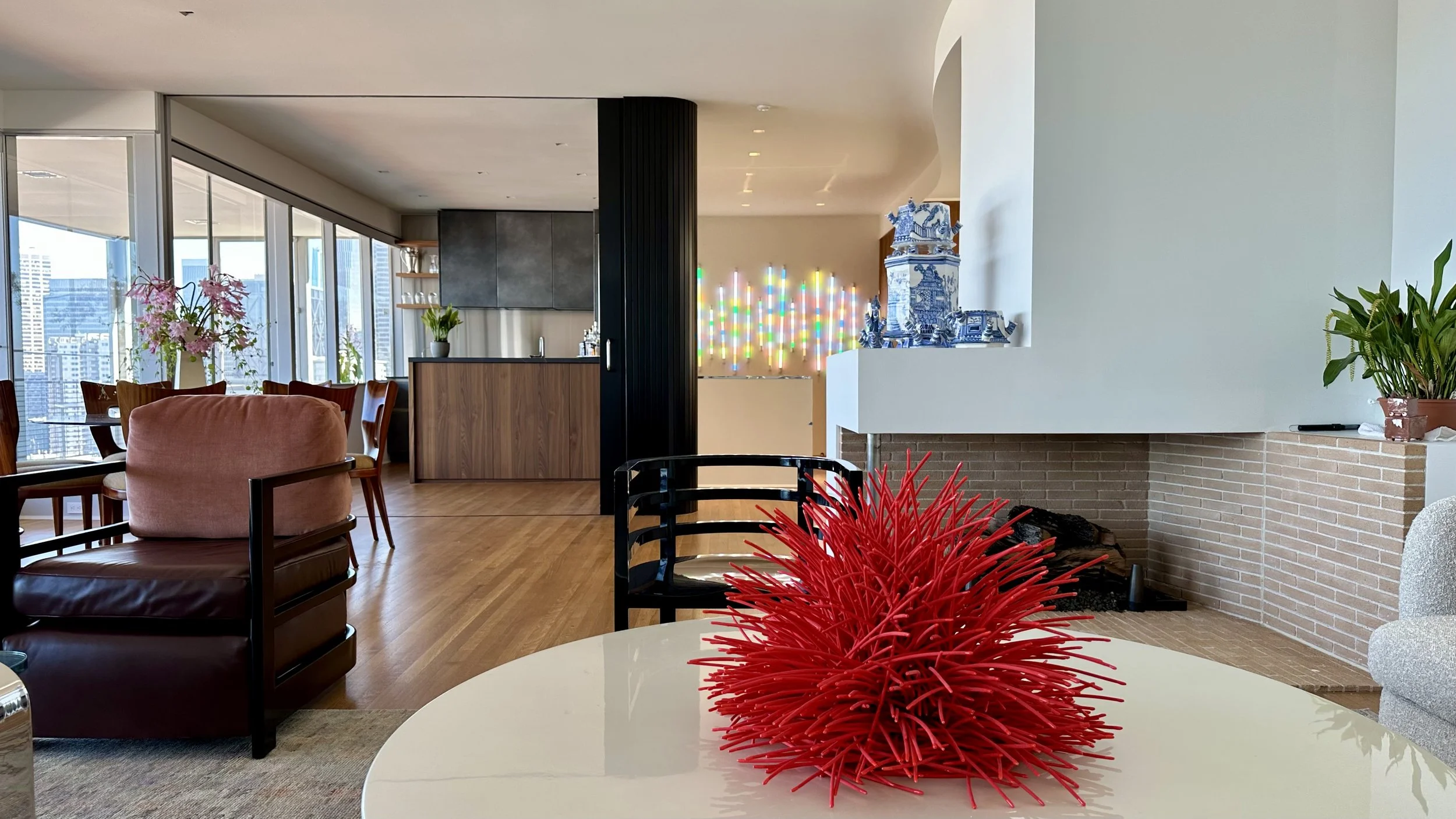 Interior view of living room