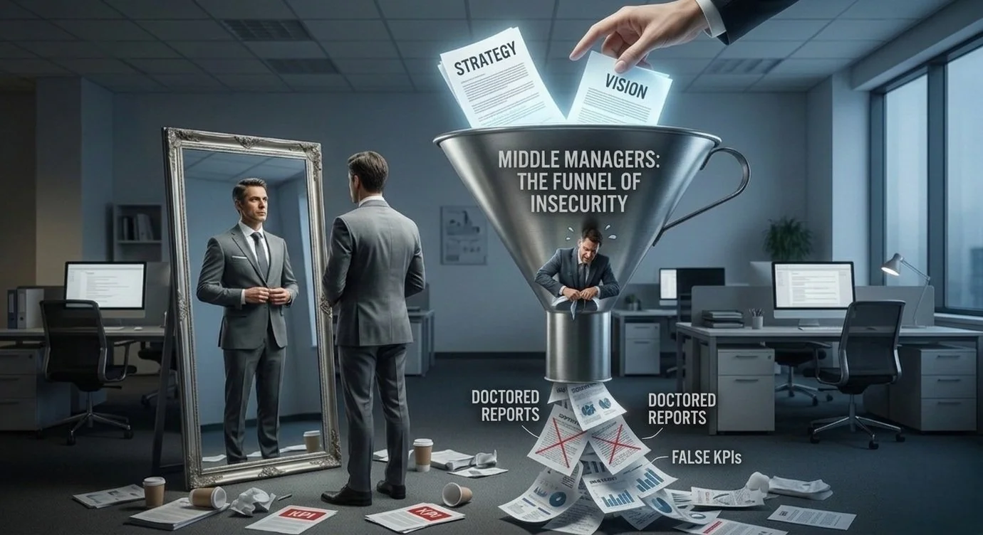 Middle Management: The "Funnel of Insecurity" and Your Silent Capital Leak