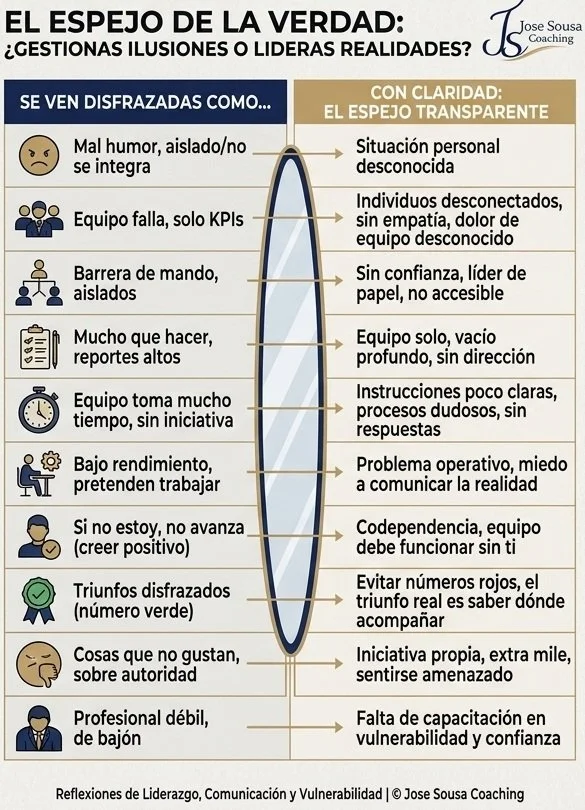 El Espejo de la Verdad: ¿Gestionas Ilusiones o Lideras Realidades Operativas? 80/20