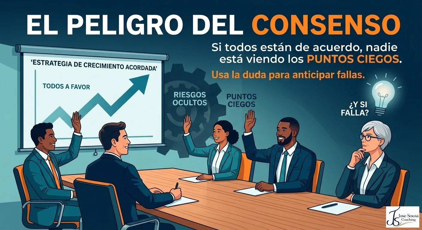Toma de Decisiones: Por qué el Consenso Unánime es un Peligro?