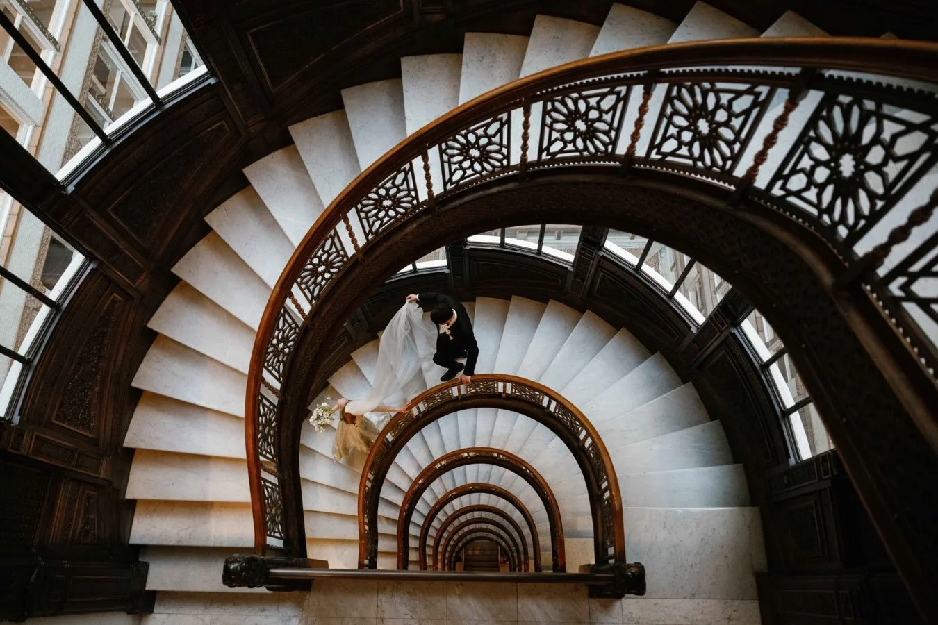Favorite staircase to date.