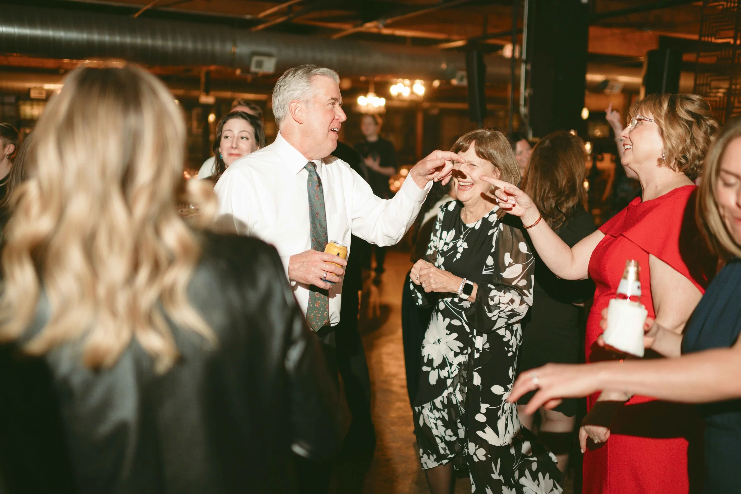 salvage one chicago wedding reception dancing 