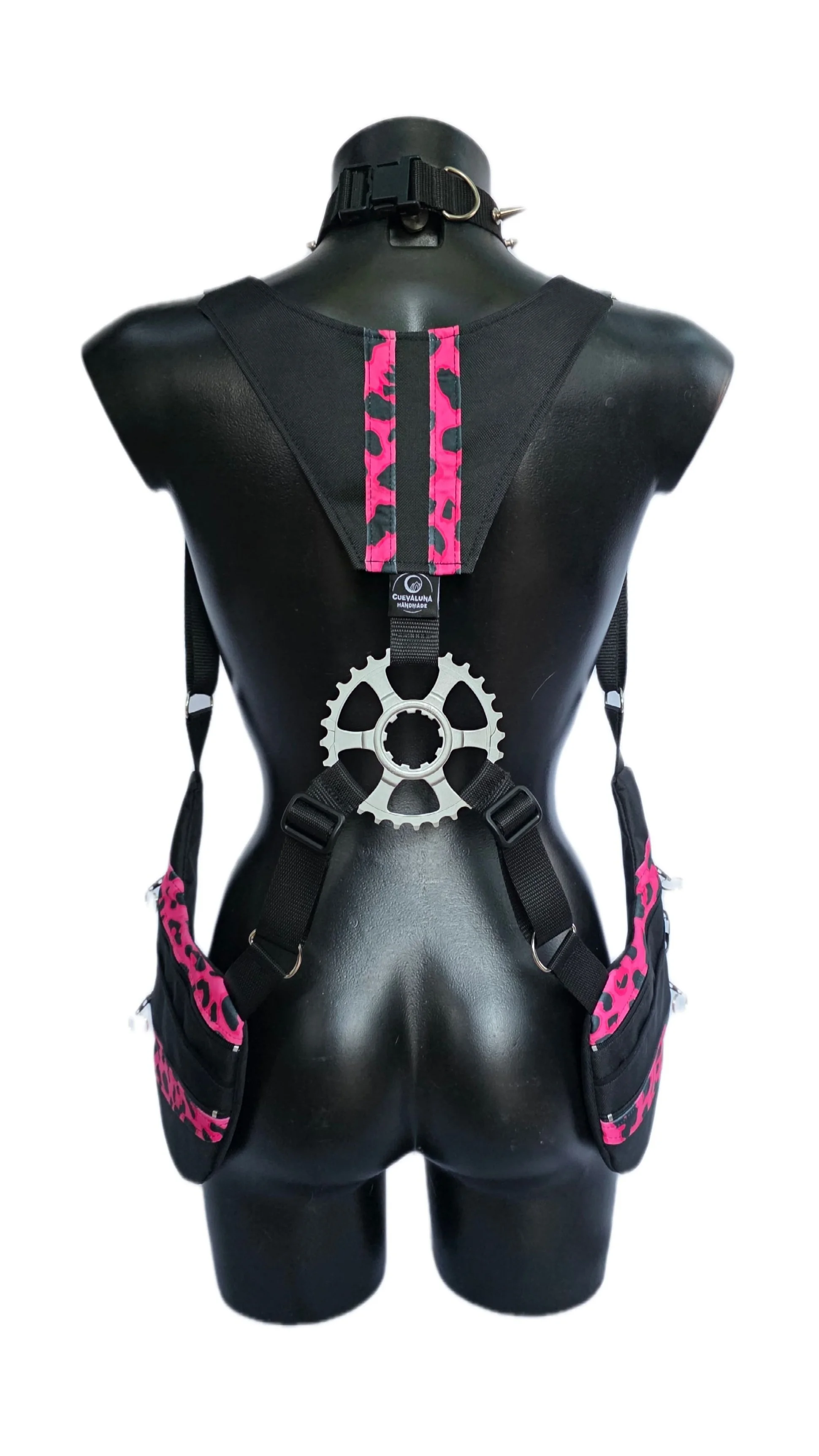 PISTOLERA BLACK FUCSIA