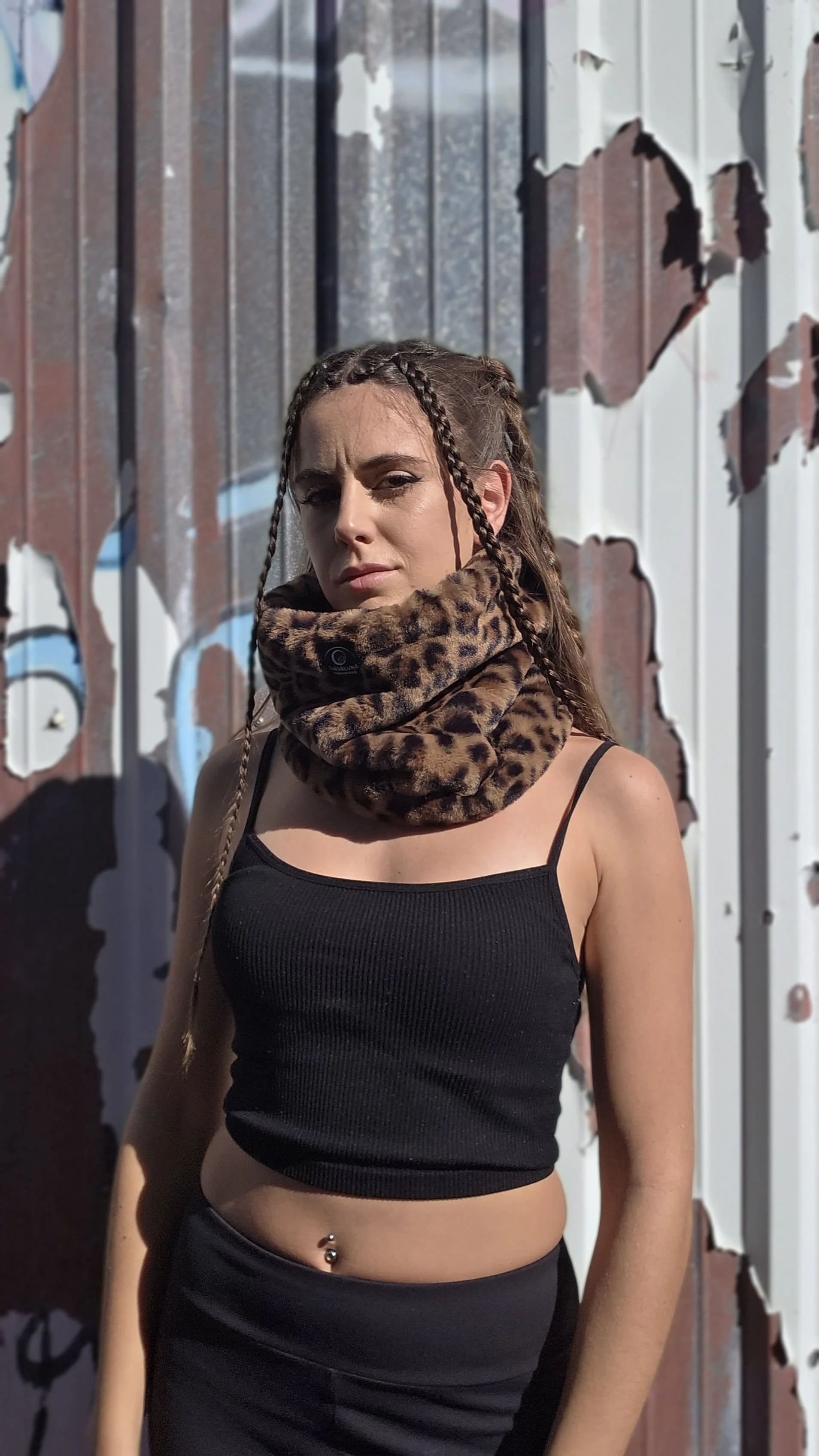 CUELLO○LEOPARDO SUPER SUAVE○