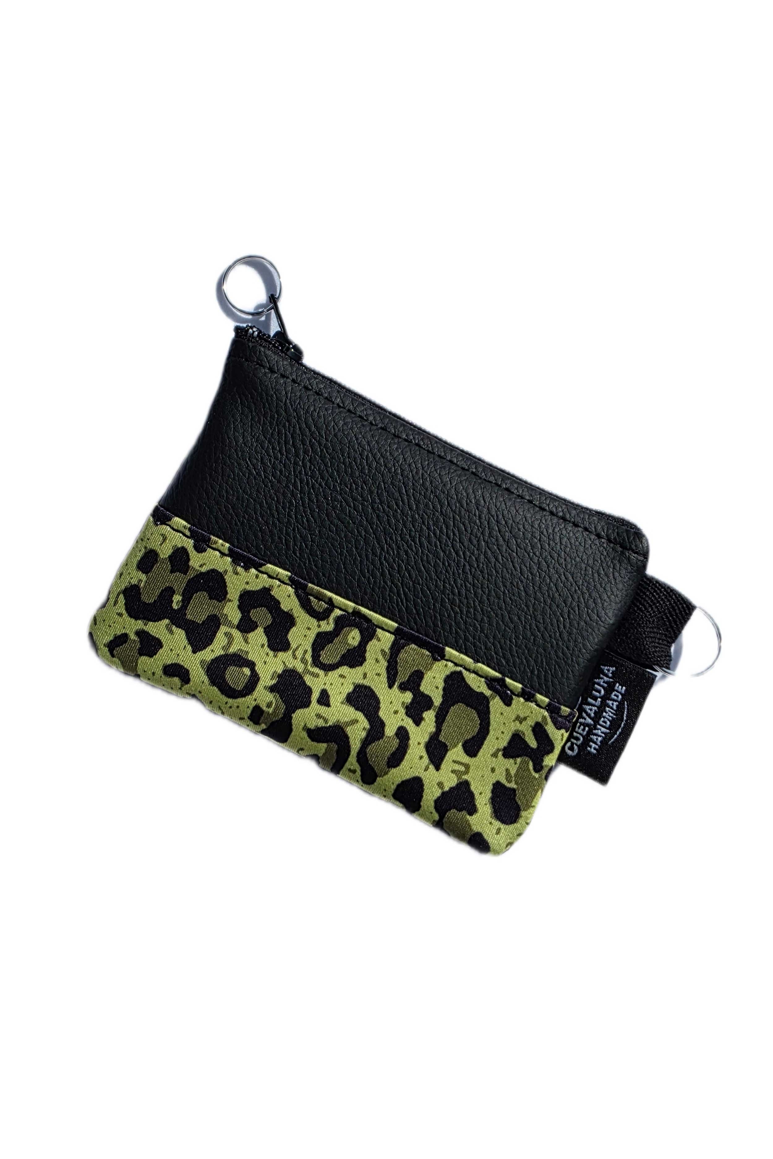 MONEDERO LEOPARDO AMARILLO