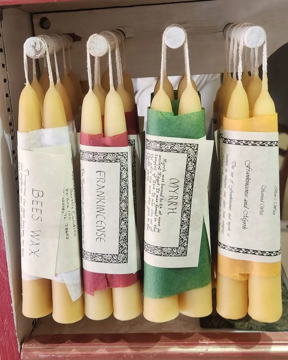Beeswax Taper Candles