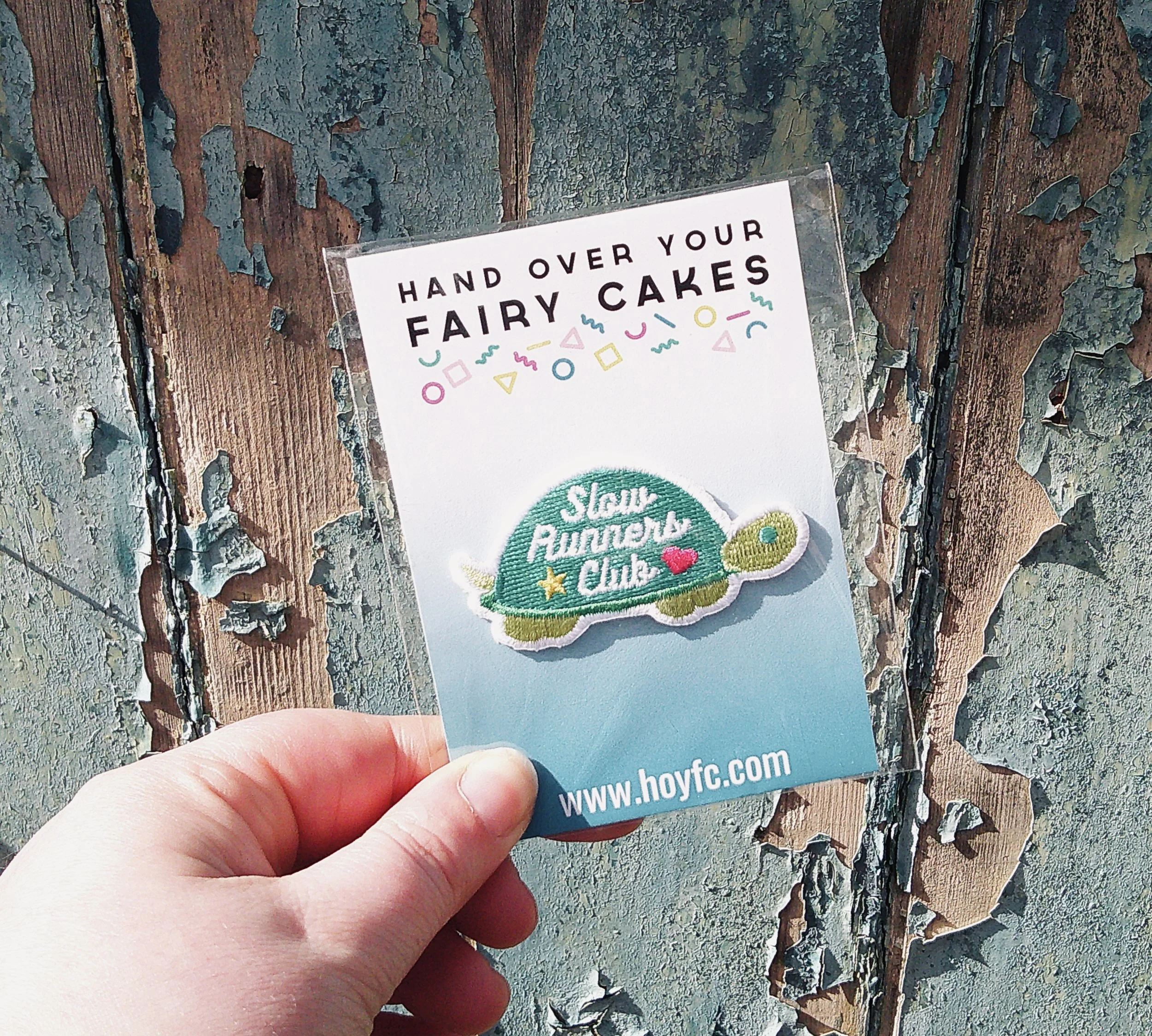 Slow Runners Club - Iron On Patch