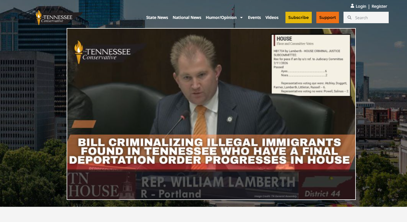 Tennessee  Conservative