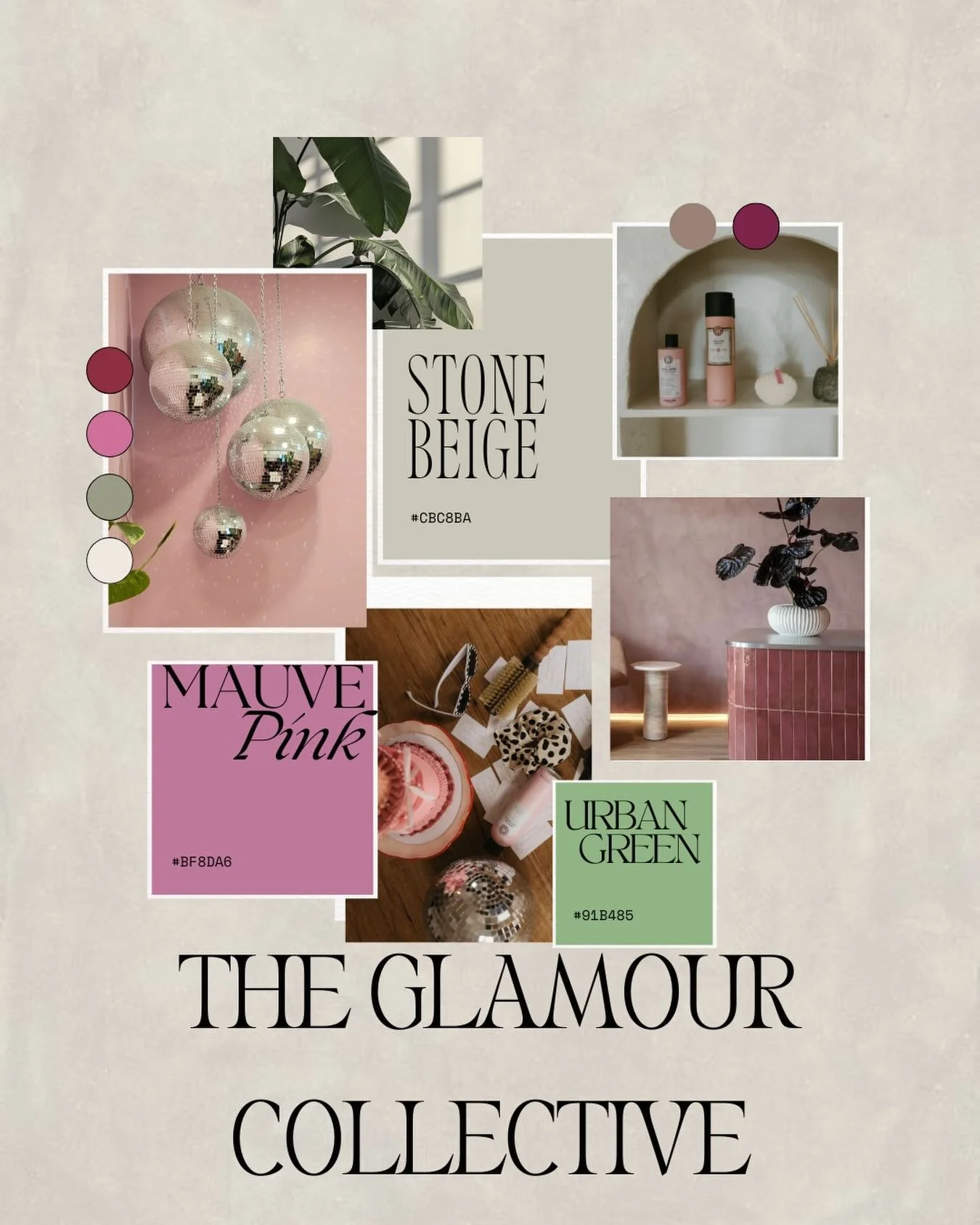 Our vibe at the glamour collective 🪩🌿