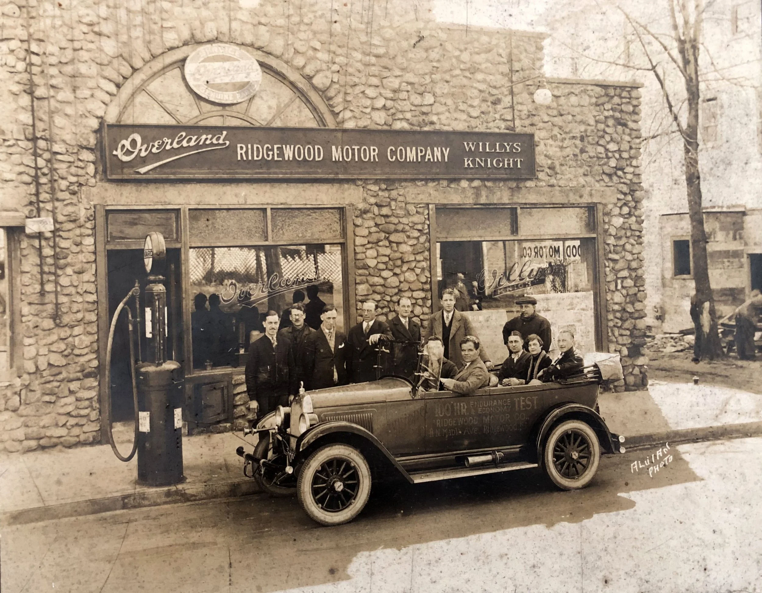 Ridgewood Motor Co. on North Maple Ave.