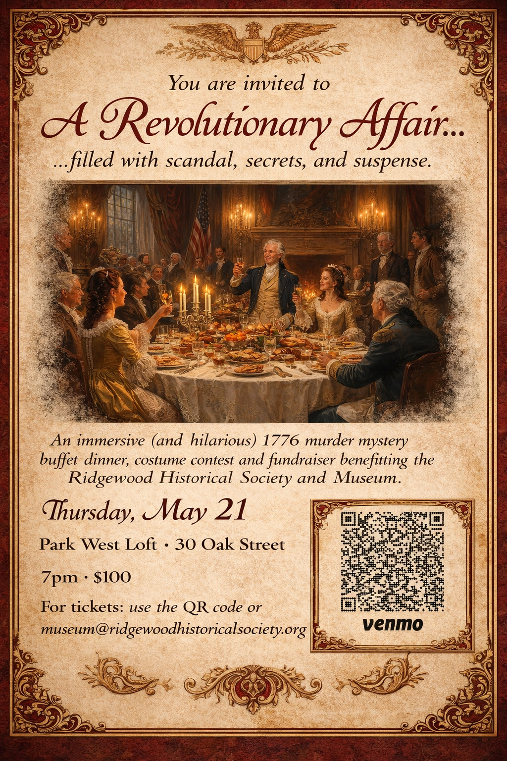 A Revolutionary Affair: A Murder Mystery