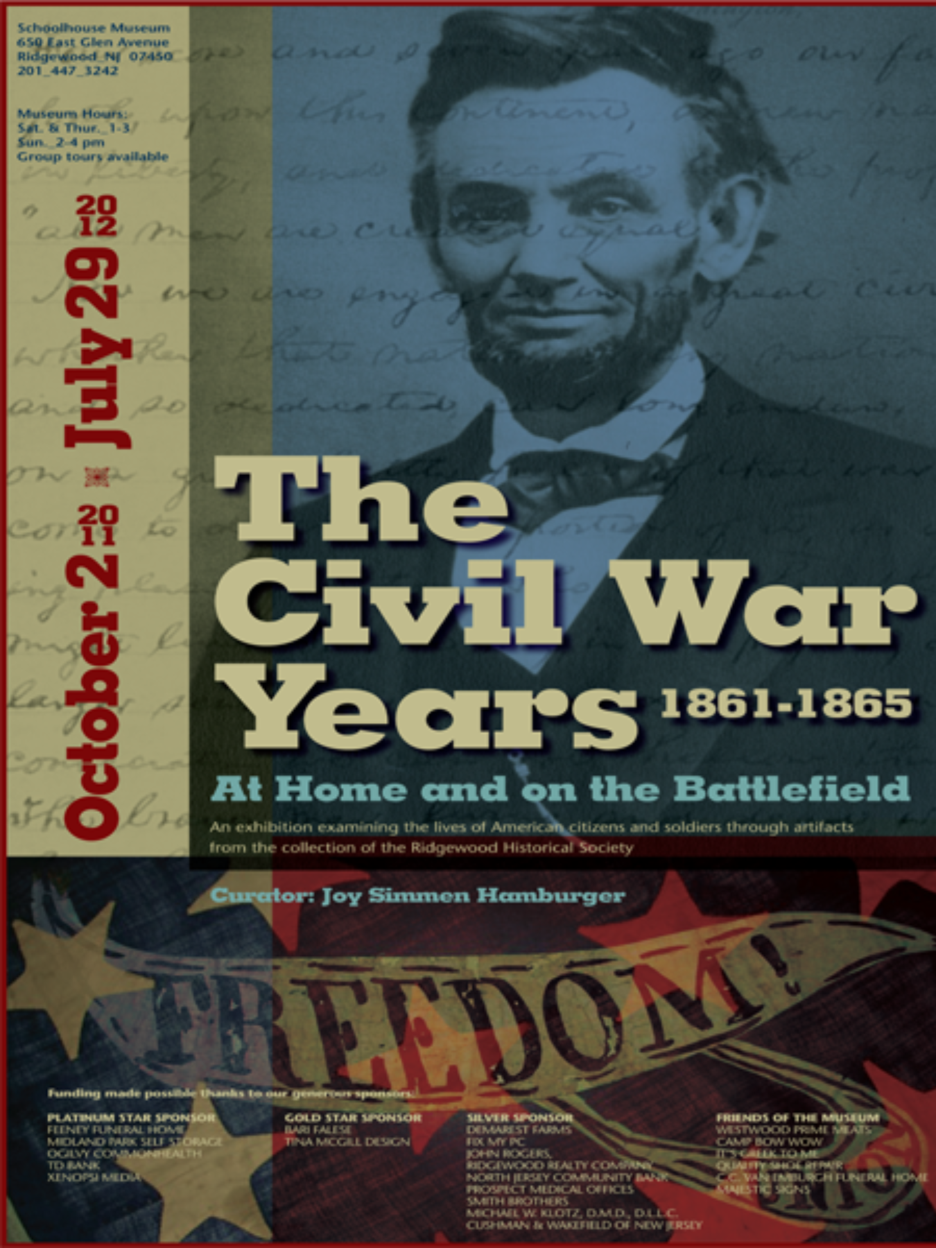 Civil War Years 1861–1865