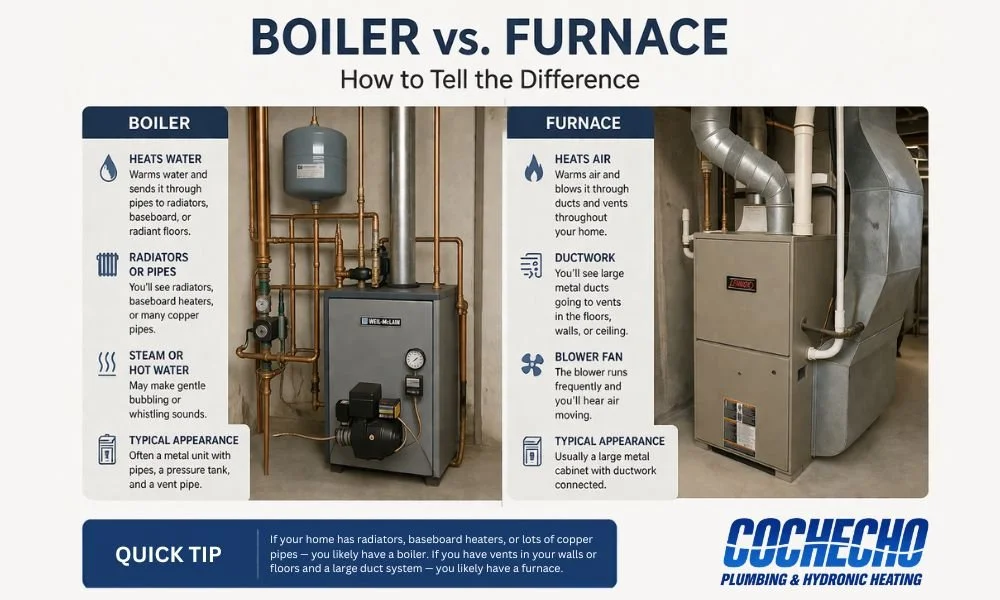 How to Tell If You Have a Boiler or Furnace (And Why It Matters)