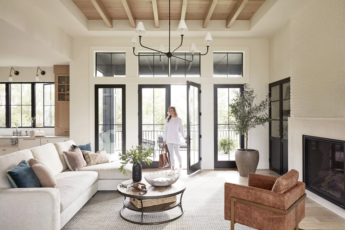 "Beautiful home exterior featuring premium Belle windows and doors with a modern, energy-efficient design. Belle is proud to be the trusted name in Waco Texas and McLennan County for window replacement and door replacement by only offering Pella.