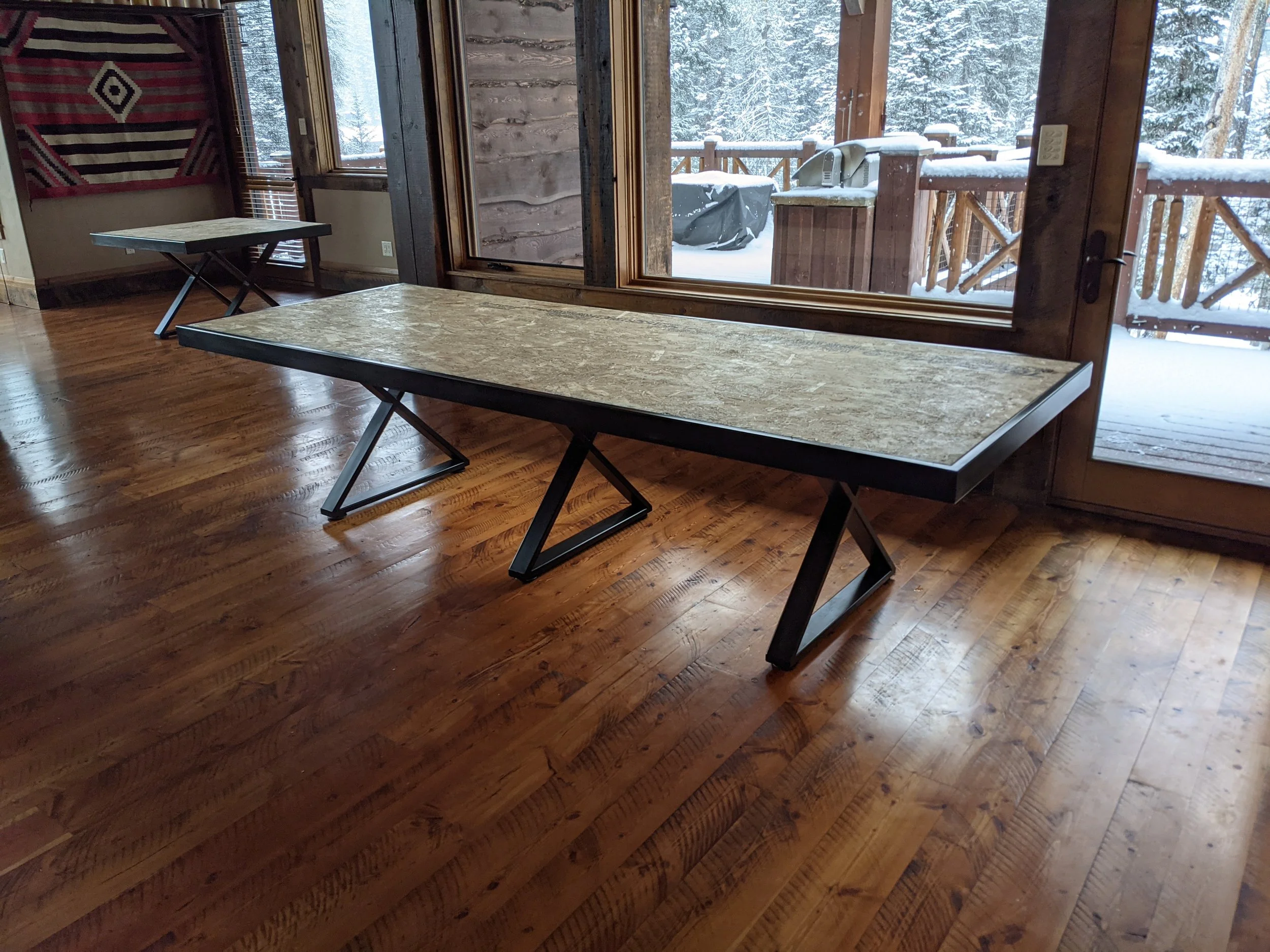 Loewy, dining room table bases