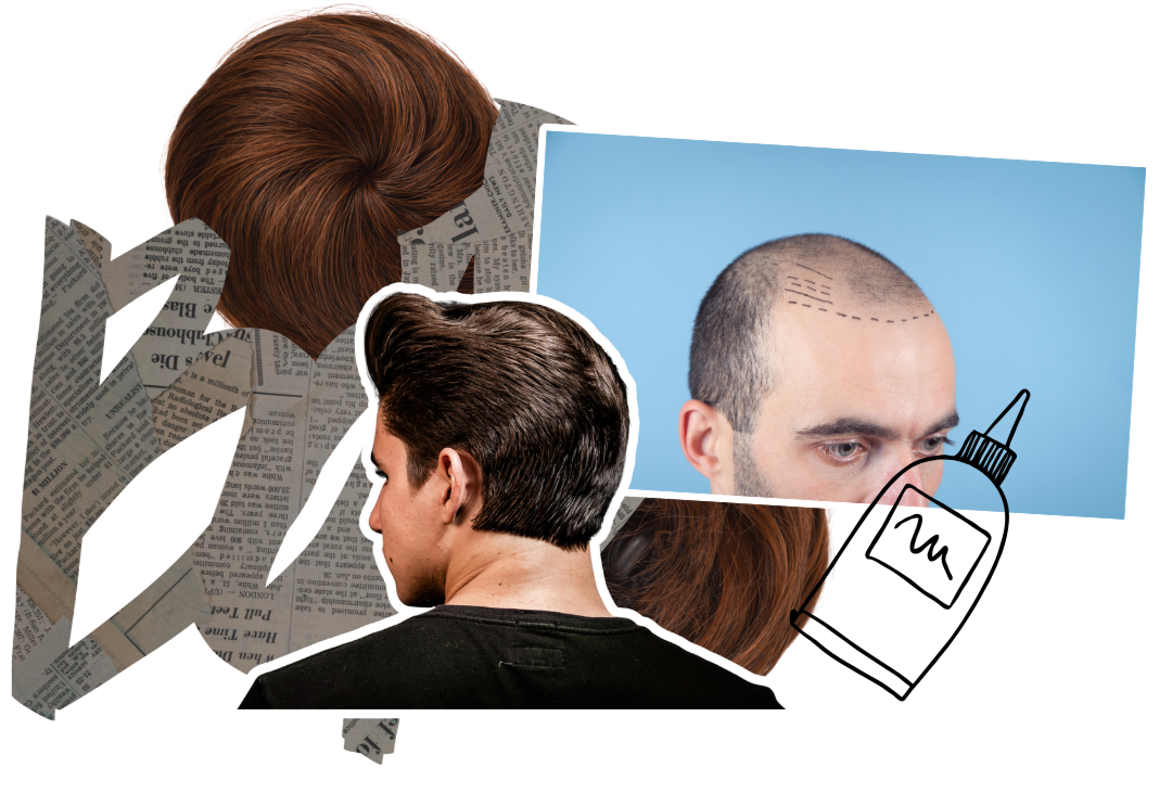 Men's Hair Unit Installation