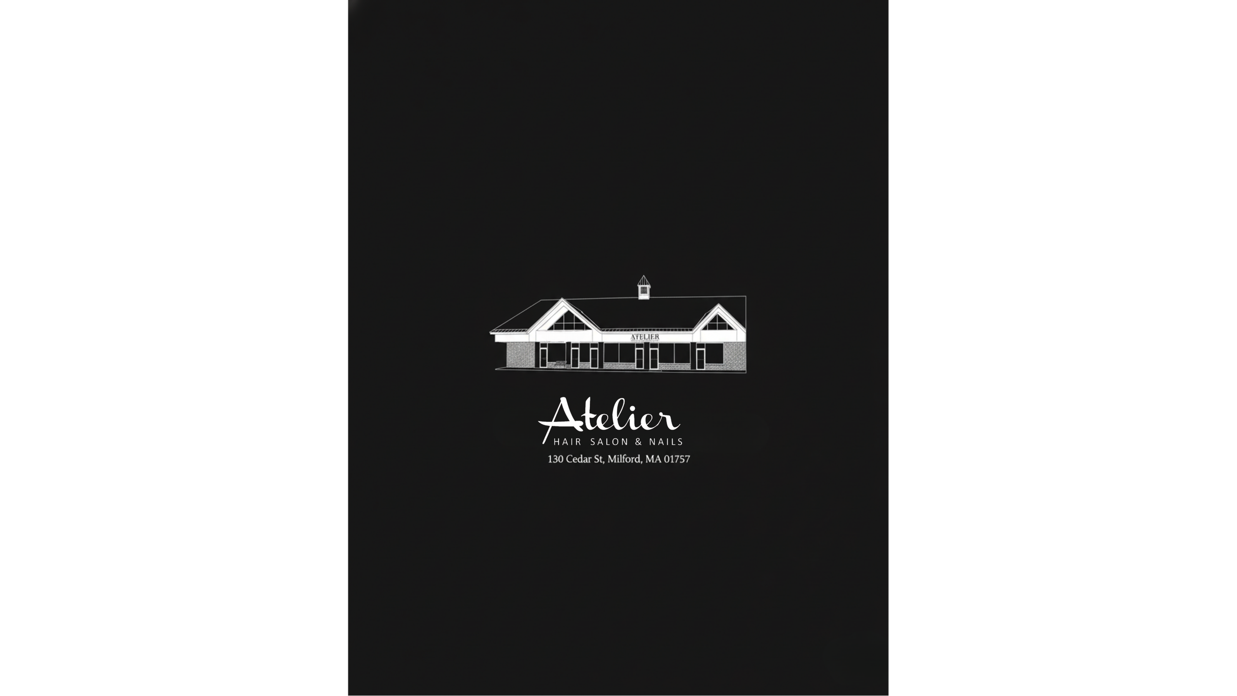 Atelier Hair Salon & Nails logo - beauty salon located at 130 Cedar St Milford MA 01757
