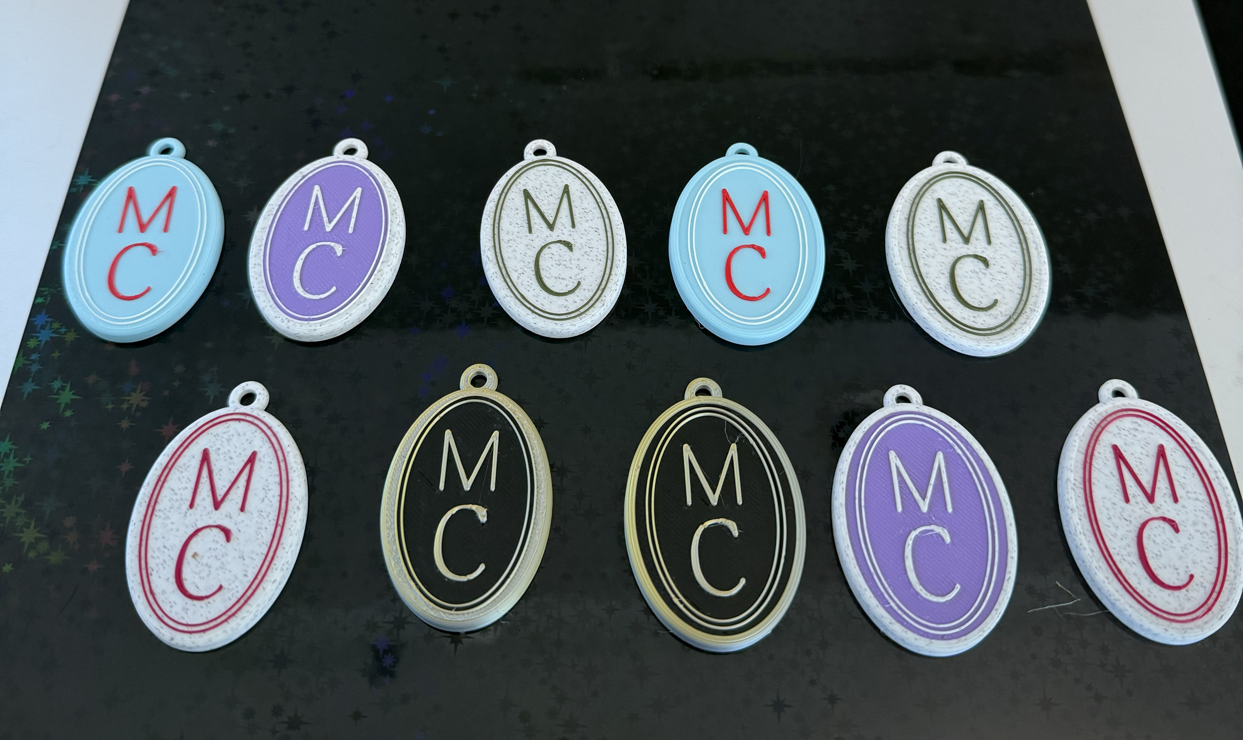 Custom keychain/magnets/etc