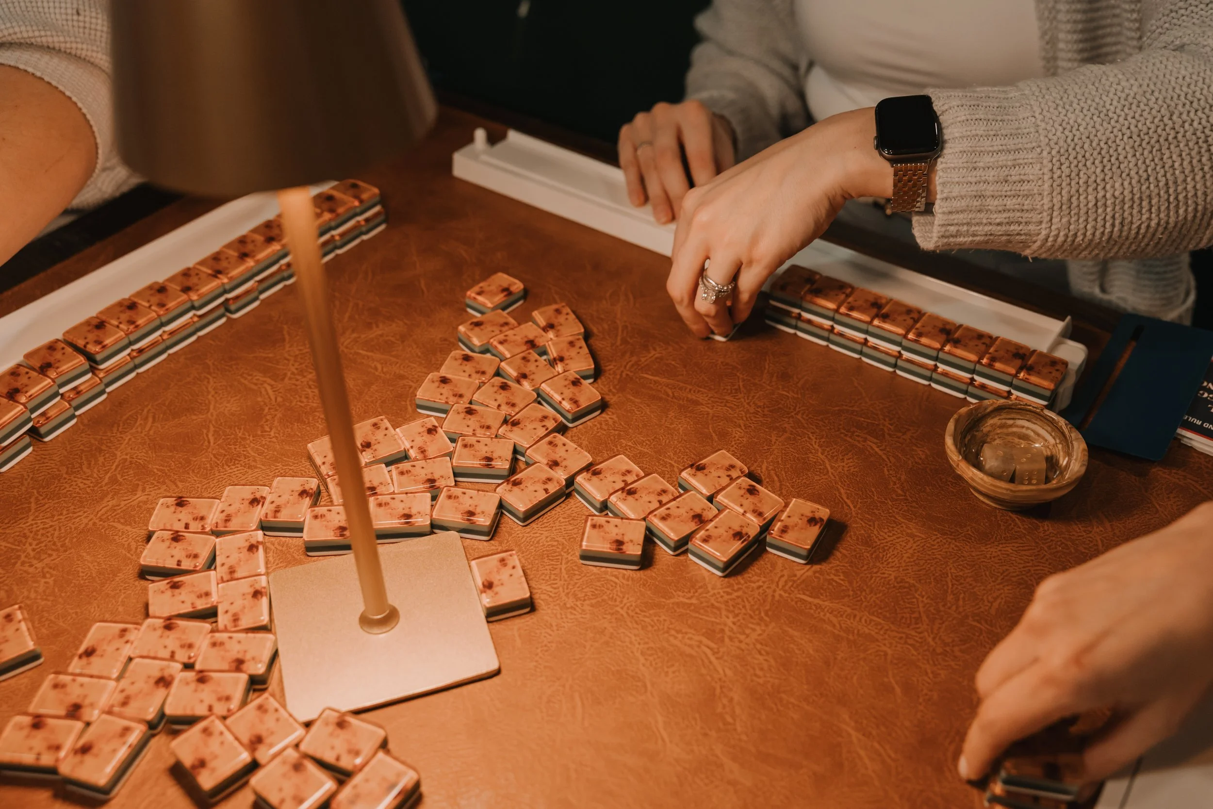 Heritage with brown Mat racking up close.jpg