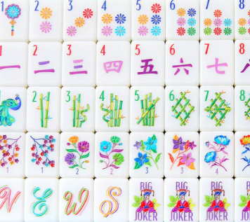 Mahjong & Co are more affordable tile sets with engraved and painted designs on tiles made of recycled materials.

If you use SPARROWMAHJ as the promo code when you check out, you’ll get 10% off your order!
