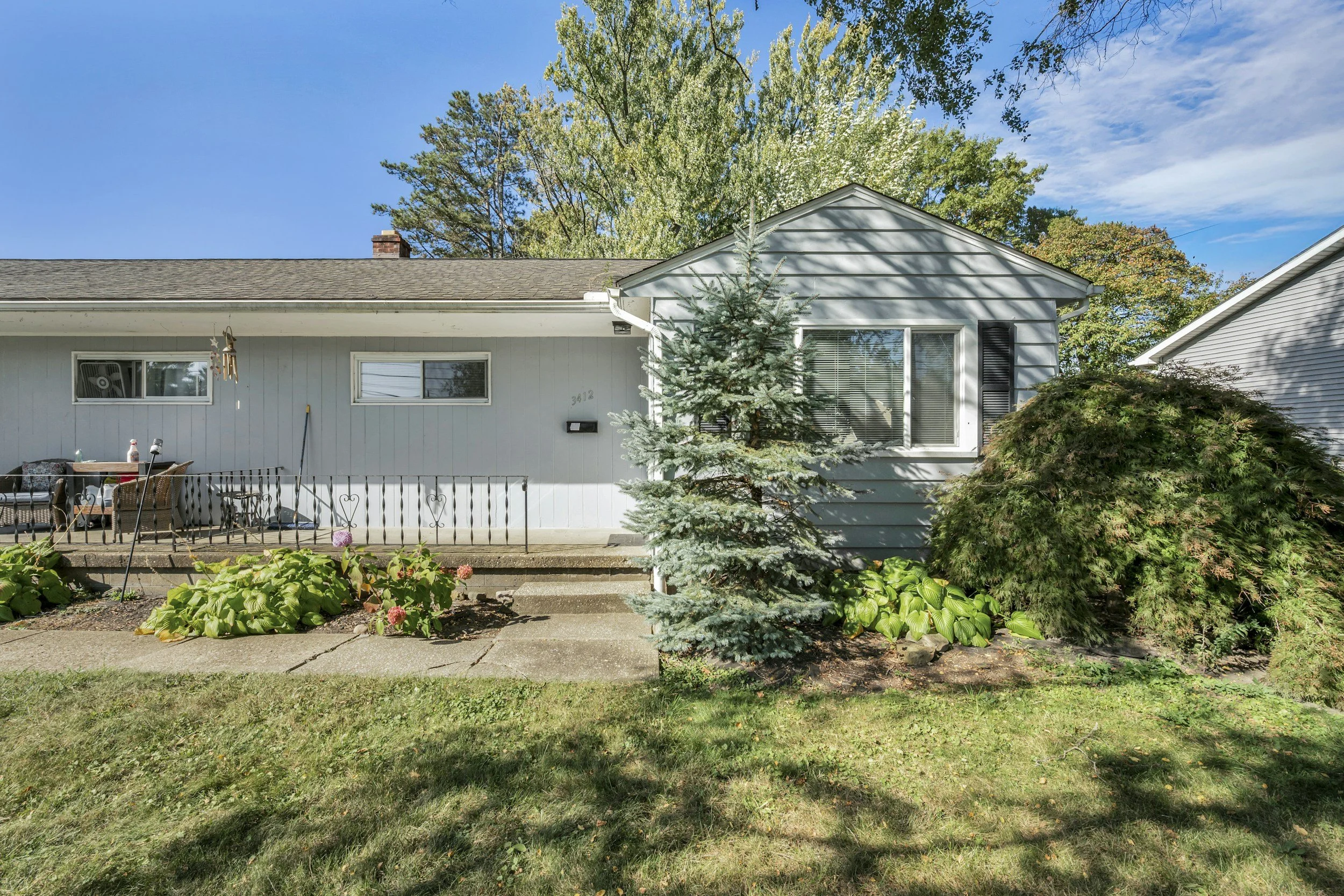 Single story ranch house, a typical property Wichita investors buy with private money