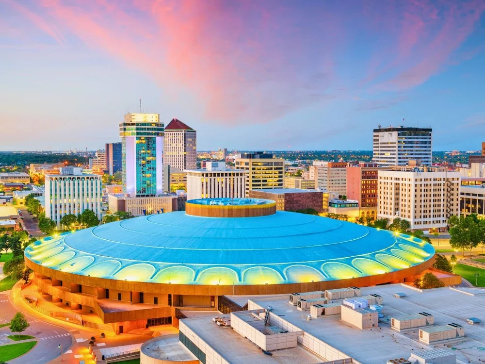 Downtown Wichita, Kansas skyline, home market of Seek First Capital private lending