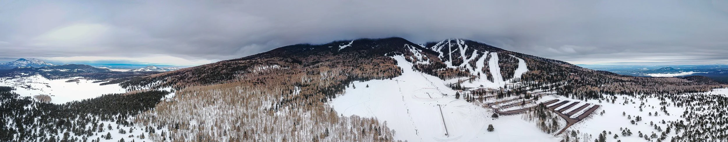 The Arizona Snowbowl ski resort near Flagstaff.