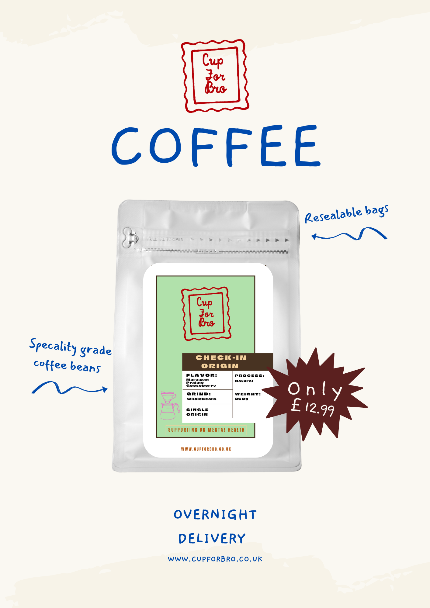 Cup For Bro - Check-In Origin