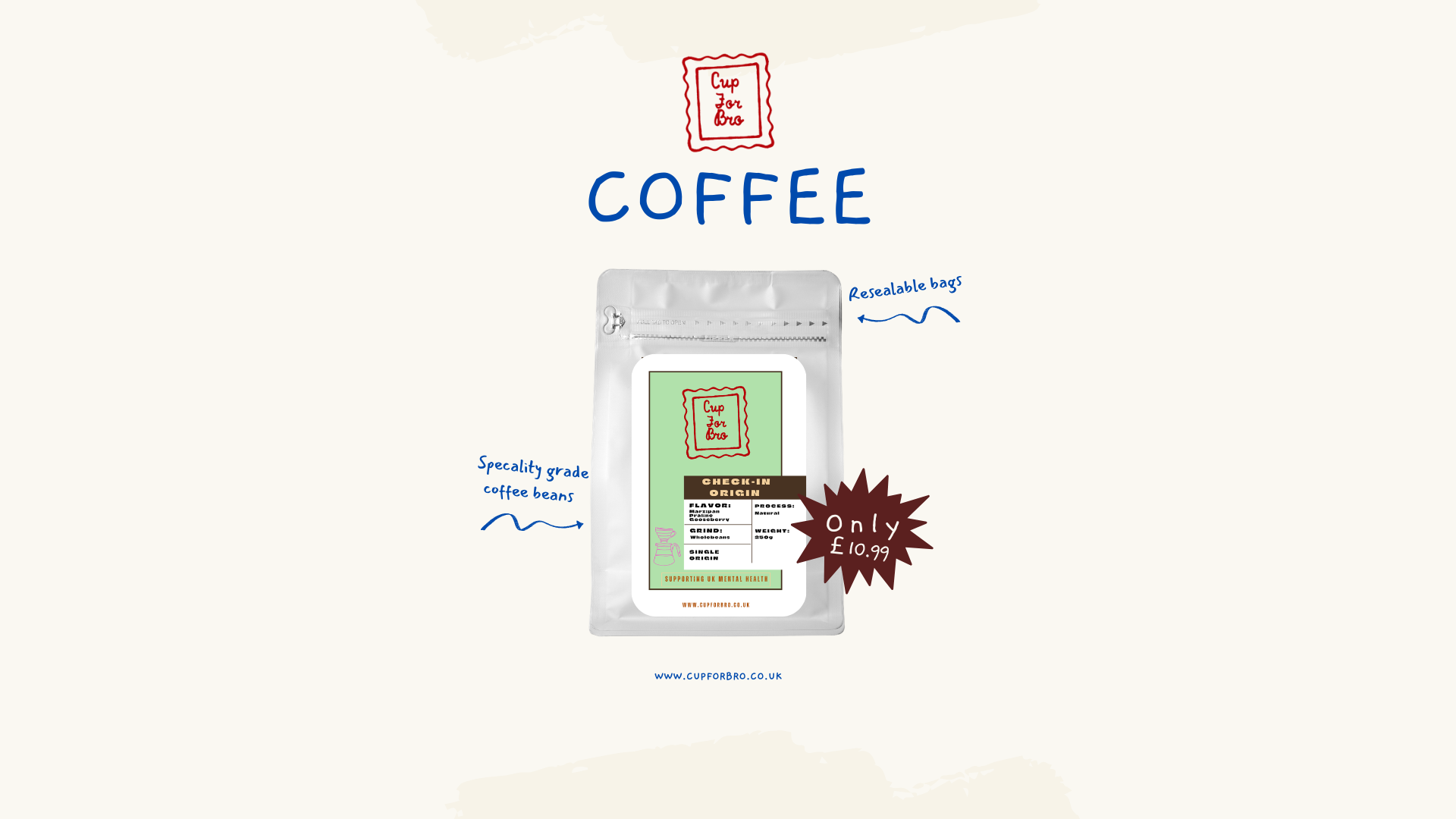 Cup For Bro - Check-In Origin