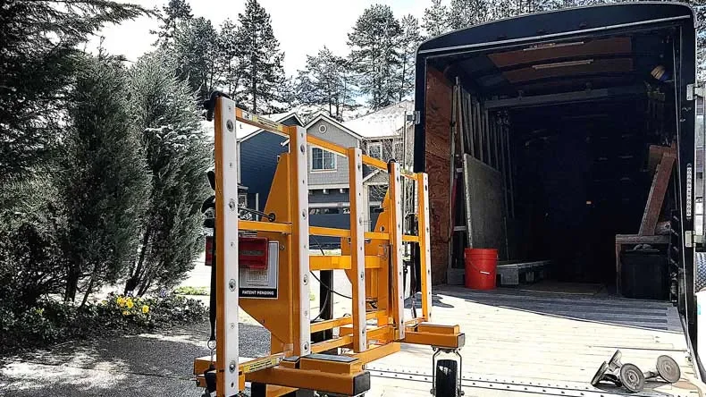 BEST INSTALL RIG IN THE STONE BUSINESS