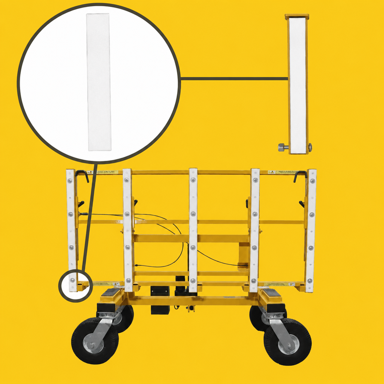 White lifter feet replacement rubber on cart.png