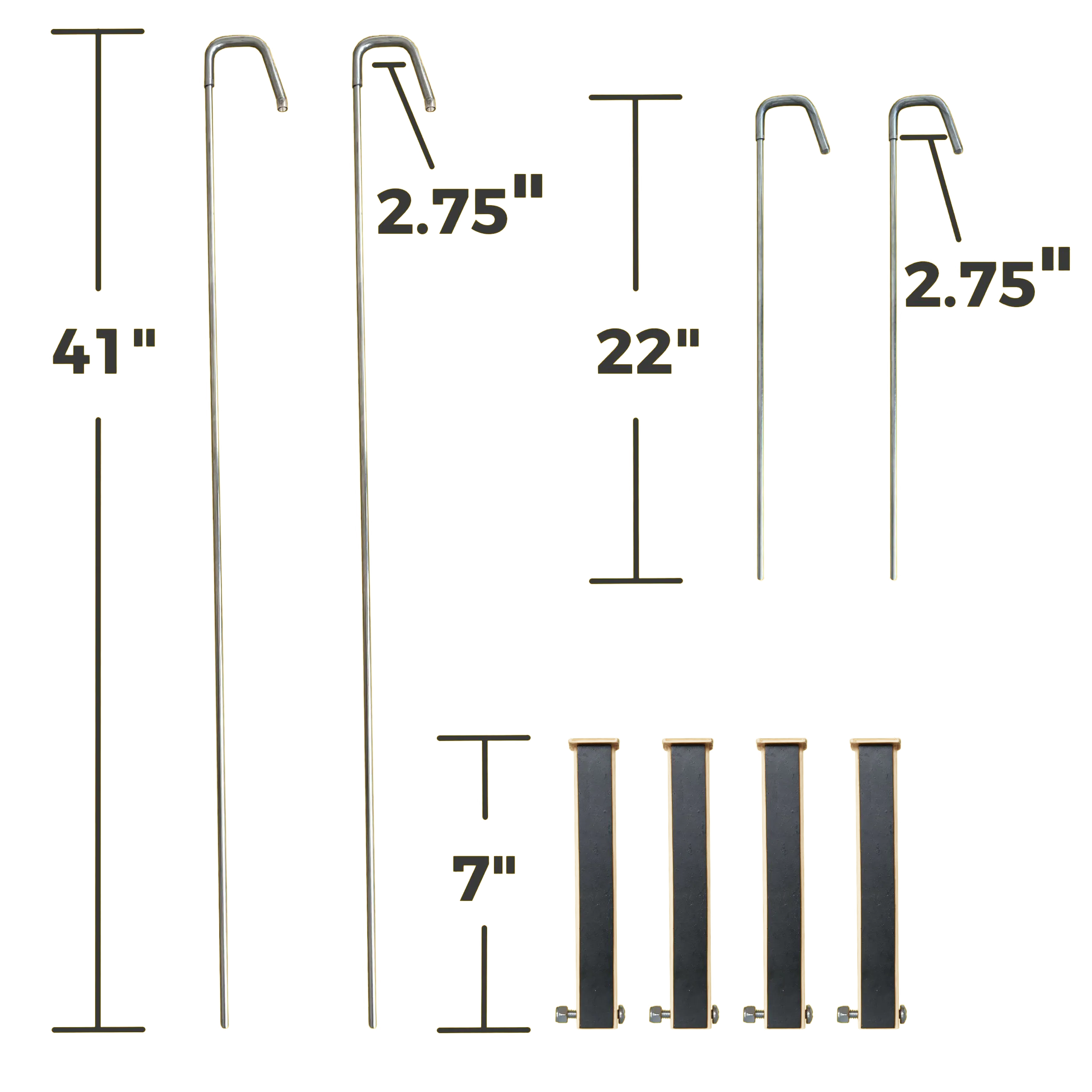 Diagram of a swimming pool with underwater stairs, with measurements in feet and inches, showing the depths at various points, including 4 feet, 2.75 feet, and 22 inches.