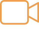Icon of a video camera.