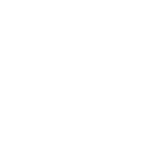 A white location pin icon on a black background.
