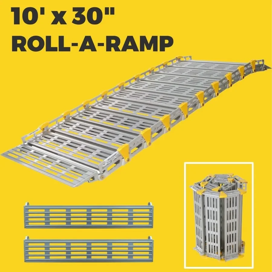 10′ x 30″ Roll-A-Ramp