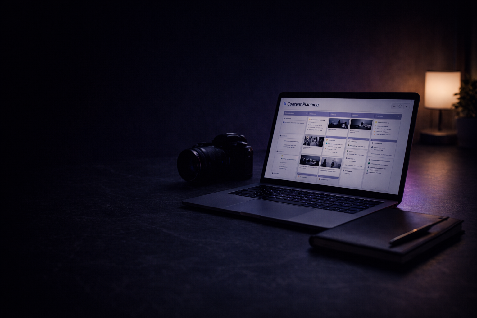 Content planning and brand strategy setup used by Lucerio Media founder Gabriel Pineda to help service businesses in CT and NY grow through social media marketing.