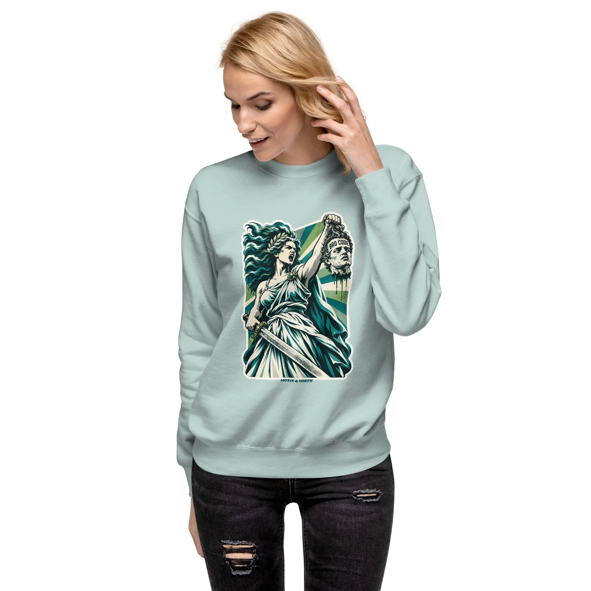 lady bro code -green.jpg