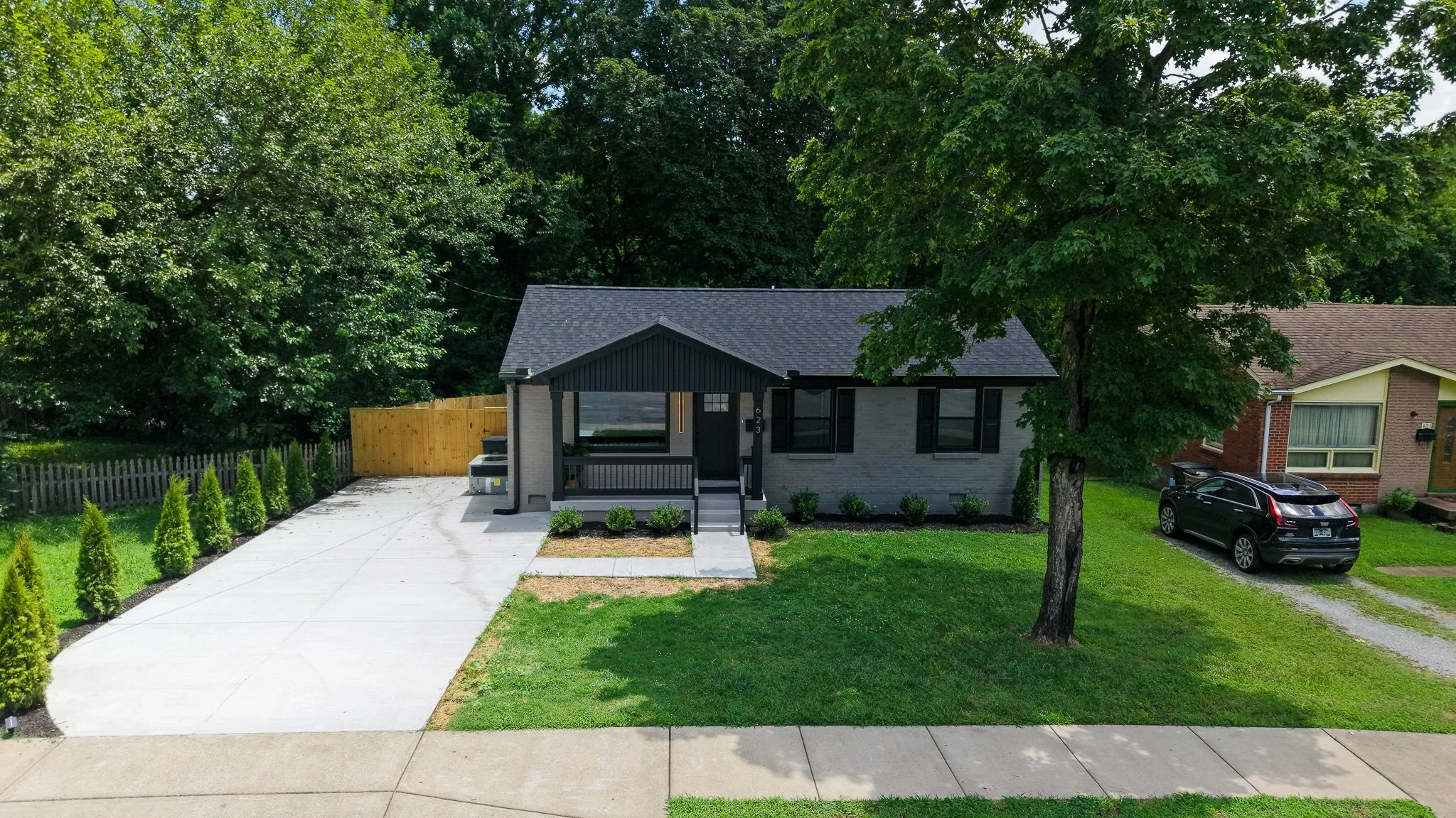 A house photo took for real estate in Nashville