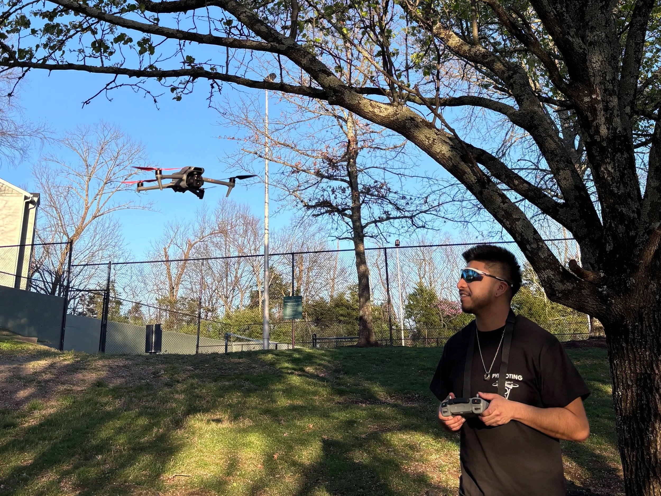 A licensed drone pilot and aerospace engineering graduate. PVPiloting provides drone services in Nashville, TN and surrounding areas. Latino-owned drone business that supports real estate, construction progress flights, and commercial projects.
