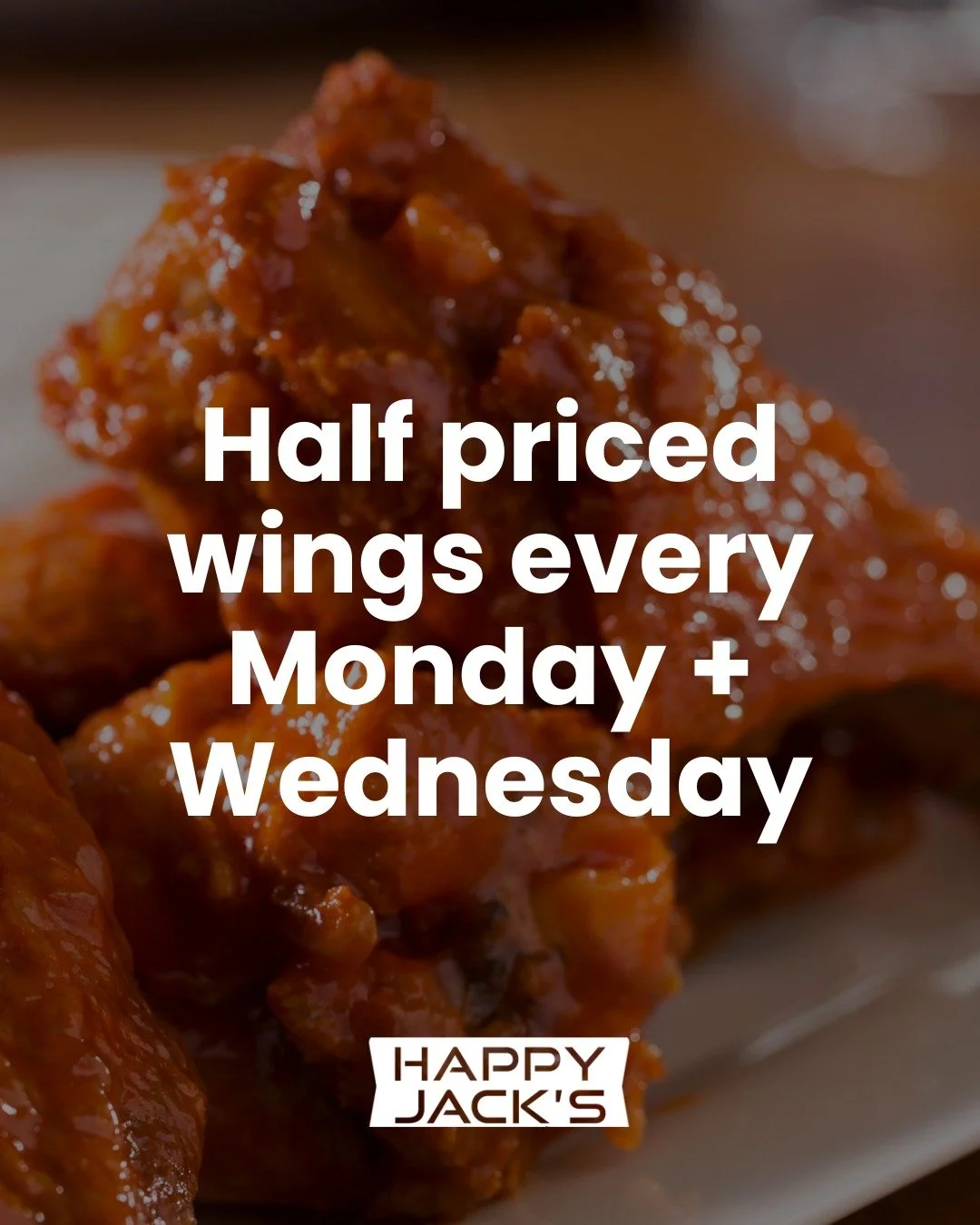 Half-priced wings twice a week? That&rsquo;s the kind of schedule we can get behind 🍗🔥

Every Monday + Wednesday, dig into your favourites for half the price. Crispy, saucy, and made fresh to order. 😋

The hardest part is choosing your flavour lin