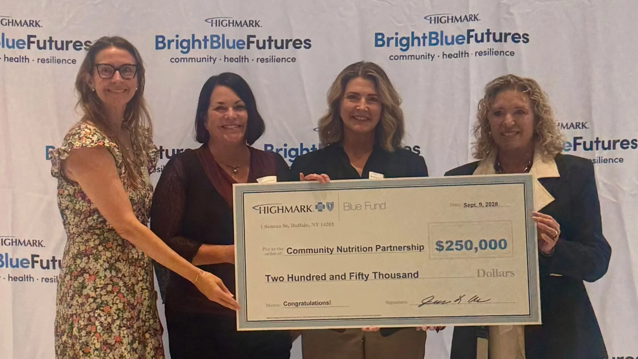 CNP Awarded $250,000 Highmark Blue Fund Grant