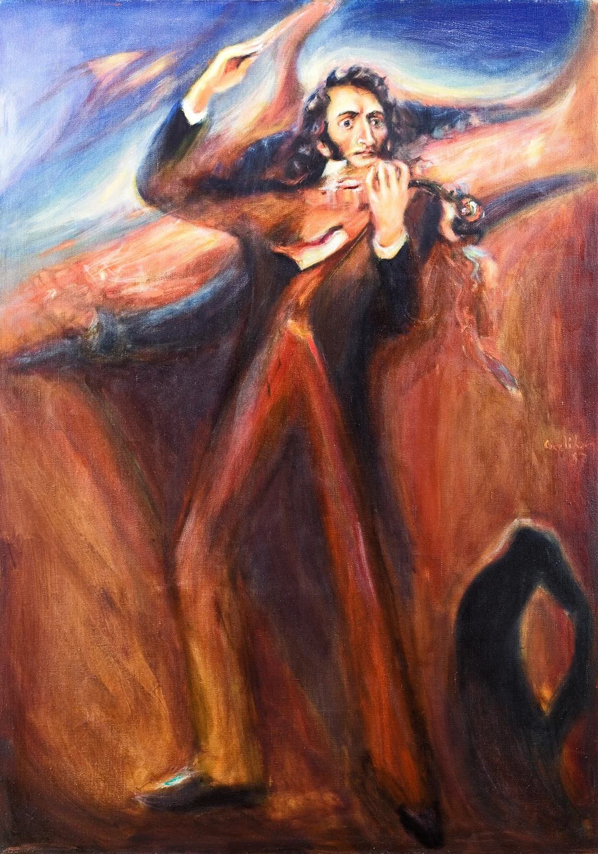 Melodija. Niccolo Paganini. 1987. Drb., al., 162x114.