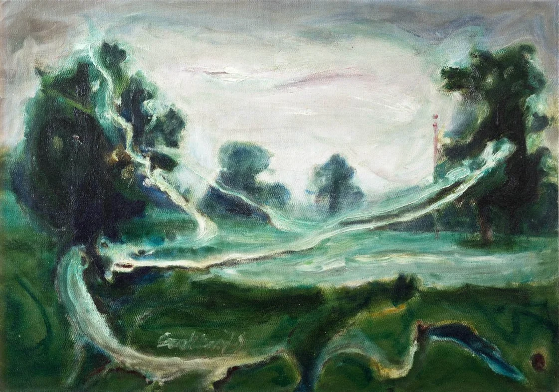 Laumės juostos. 1979. Drb., al. 60x81.