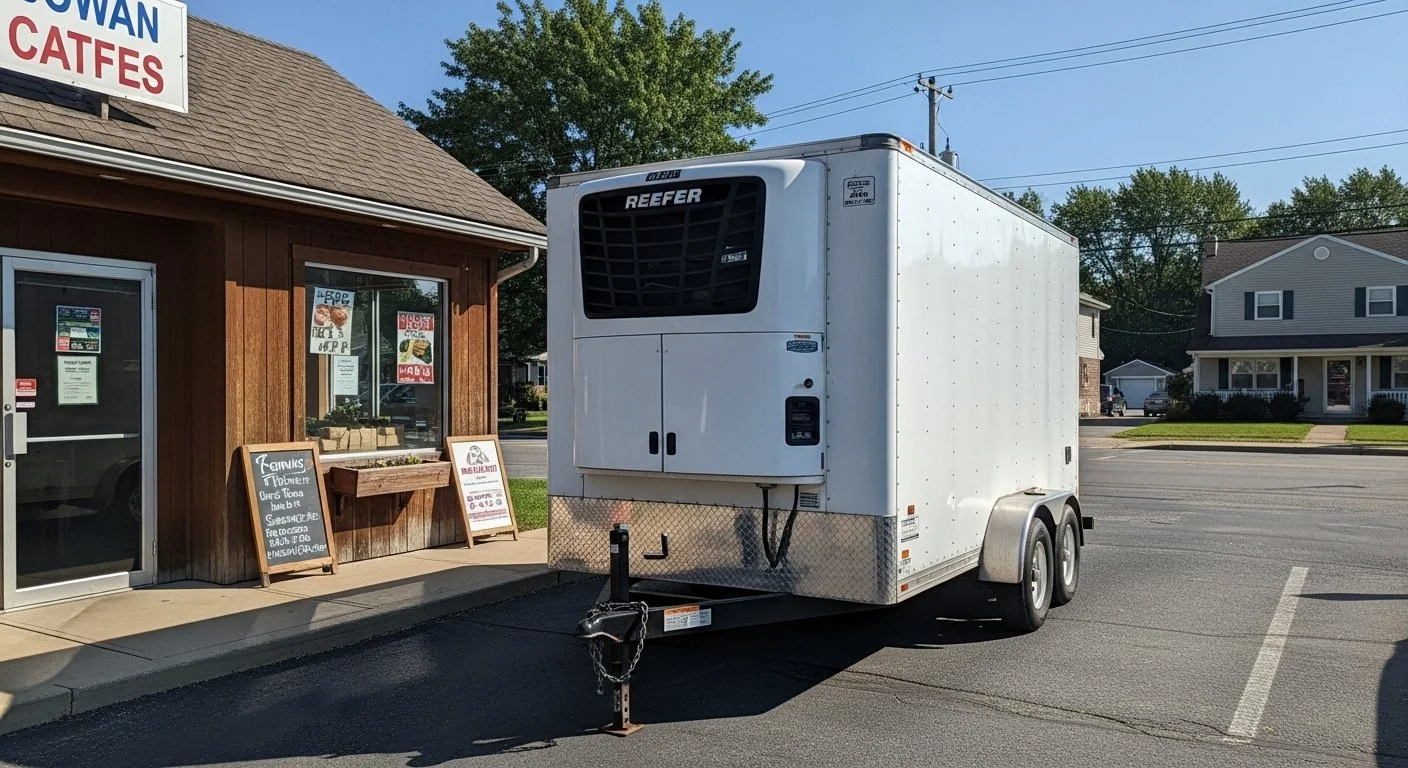 Refrigerated trailer rentals Tucson AZ