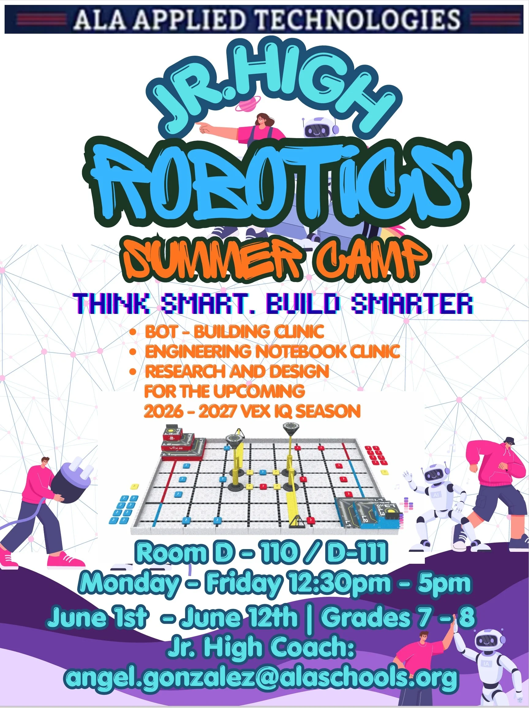 Jr. High Robotics Summer Camp
